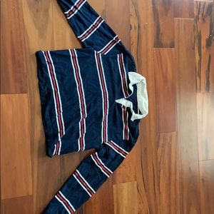 Brandy Melville collared boyfriend top